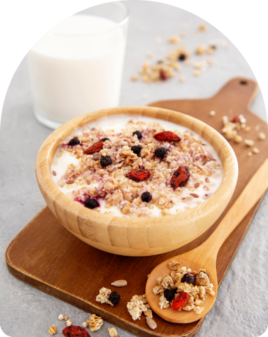 Breakfast Cereals & Wholesome Snacks